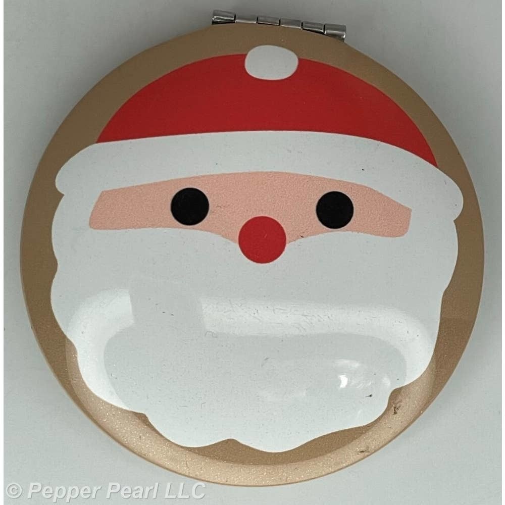 Santa Mirror Compact GiftCraft Stocking Stuffer - New
